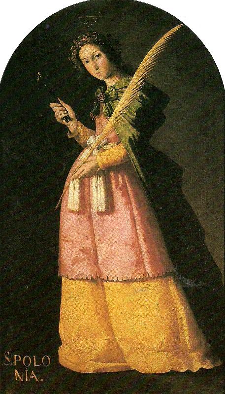 Francisco de Zurbaran st, apolonia China oil painting art